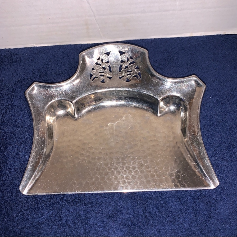 Vtg. Farberware Silver Tone Table Crumb Catcher Tray Silent Butler Brooklyn, Ny